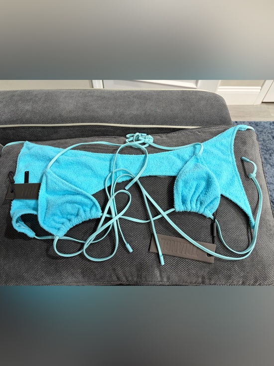 triangl swimwear Other - Triangl turquoise Terry Cloth Bikini in small - NWT